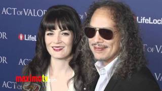 METALLICA Kirk Hammett at quotAct of Valorquot Los Angeles Premiere Arrivals [upl. by Crispa]