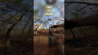 Tree vs Crank mtb downhillmtb mountainbike tree vs crank crash vietnam mass [upl. by Crispin]