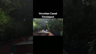 Venetian Canal Timelapse Winter Park Florida winterparkflorida shorts [upl. by Ruberta513]