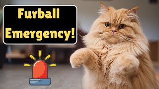 Are Cat Hairballs Dangerous MUST WATCH [upl. by Gnuhn]