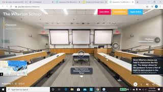 Wharton MBA StudentLed Virtual Campus Tour [upl. by Rdnaskela]