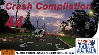 Australian Car Crash  Dash Cam Compilation 44 [upl. by Aehtla985]