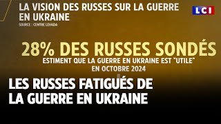 Les Russes fatigués de la guerre en Ukraine [upl. by Burhans79]