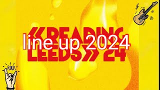 frist look at leeds festival line up 2024 🤘 [upl. by Colleen]