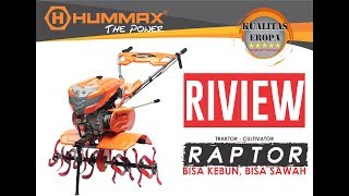 CULTIVATOR HUMMAX RAPTOR Bisa KEBUN dan Bisa SAWAH [upl. by Carlton]