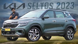 Kia Seltos 2023 Facelift  GTX Plus 15L Petrol Turbo DCT  in Telugu [upl. by Areehs614]