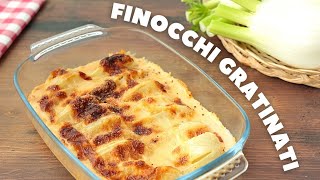 FINOCCHI GRATINATI AL FORNO Ricetta Facile  Fatto in Casa da Benedetta shorts [upl. by Dilisio933]