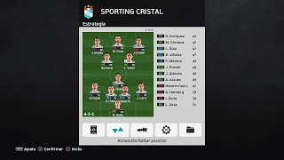 LIGA MASTER CON SPORTING CRISTAL 9 EN SOUTH AMERICA FOOTBALL 2424 [upl. by Rahman]