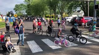 Bike amp Walk to School Day at Albert Schweitzer Elementary School [upl. by Purse]