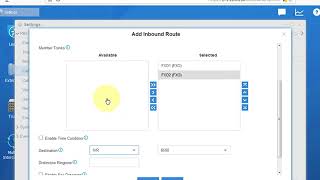 Configuration PBX Yeastar S20 inbound and outbound Routes 1 [upl. by Greene]