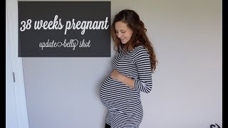 38 WEEKS PREGNANT Early Labor False Labor  Progression [upl. by Jerry843]