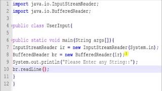 Java Program to Take User Input From Command Line [upl. by Ross]