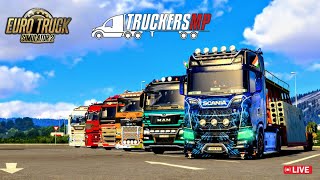 🔴 ETS2 Live  TruckersMP Live  Euro Truck Simulator 2 Multiplayer LIVE  ETS2 Gameplay [upl. by Agretha]