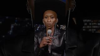 CynthiaErivo whistles TheWizardofOz’s “Somewhere Over The Rainbow” 🥹 🌈 Wicked [upl. by Tichonn]