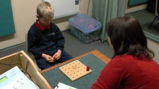 Child hearing test  Audiology at the University of Canterbury [upl. by Iuqcaj356]