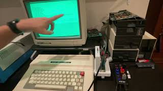 Tandy TRS80 Color Computer USB Host Controller Pak Cartridge Early Results [upl. by Freudberg]