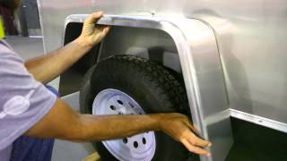 TrailersPlus Single Axle Smooth Fender Installation [upl. by Rains643]