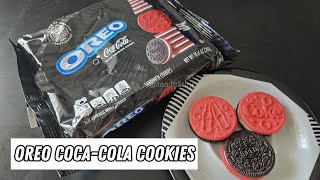 Oreo CocaCola with Popping Candy Cookies Review [upl. by Maguire]