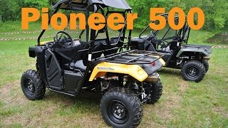 2016 Honda Pioneer 500 Test Drive amp First Impressions [upl. by Cassandry]