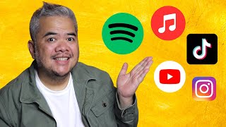 Cara Upload dan Rilis Lagu Di Spotify Apple Music TikTok YouTube  TuneCore [upl. by Aerahs]