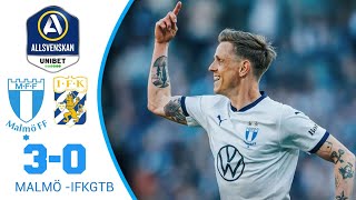 Alla Mål Malmö ff mot IFK Göteborg Allsvenskan [upl. by Eenwat9]