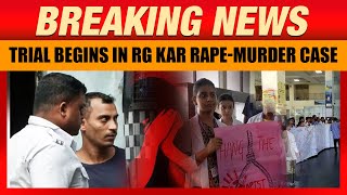 Trial Begins in RG Kar RapeMurder Case Updates on Court Proceedings  News9 [upl. by Olegna]