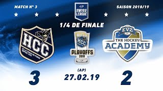 27022019 HC La ChauxdeFonds – EVZ Academy 32 AP [upl. by Erlewine]