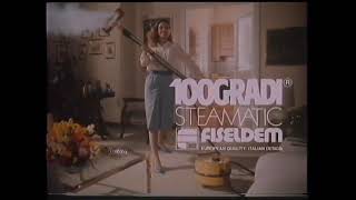 1984 SpotCommercial 100 GRADI STEAMATIC quotIl pulito garantito Fiseldemquot [upl. by Nwad847]