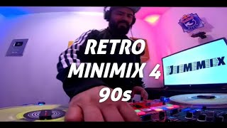 Retro Music MiniMix Parte 4  Dj Jimmix el Original [upl. by Graubert]