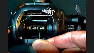 How to spool line onto a baitcaster [upl. by Fonseca]