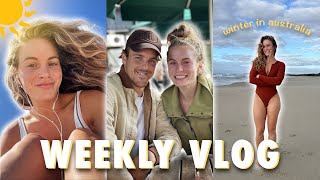 WEEKLY VLOG 47  Winter in Australia is MAGICAL [upl. by Mahala]