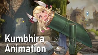 Kumbhira April Fools Outfit  Scareboar Kumbhira GBF Animation Showcase [upl. by Iclek469]