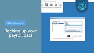 Backing up your payroll data  Thesaurus Payroll Manager [upl. by Waneta]