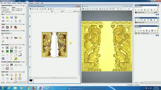 HOW TO MAKE 3D MODEL MIRROR COPY PASTE IN ARTCAM 2008 [upl. by Pages]