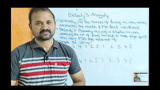 OS in Telugu  Beladys Anomaly in FIFO page Replacement in Telugu  Operating System in Telugu [upl. by Niala]