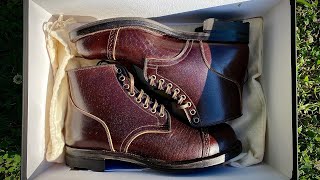 UNBOXING VIBERG 2040 Service Boots in Brown Oiled Shinki Horsebutt [upl. by Solberg]