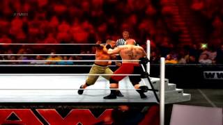 WWE 2K14  PS3  RAW January 20th 2014 Part 4 [upl. by Oba354]