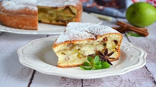 САМЫЙ ВКУСНЫЙ ВАРИАНТ ПИРОГА 😍 Шарлотка с яблоками в сметане 👍 ЛУЧШИЙ РЕЦЕПТ [upl. by Ponzo]