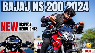 NS200 2024 REVIEW🔥  New Looks⚡️DISPLAY 👎🏻  BETTER THAN DUKE❓ UNKNOWNRIDER ns200 [upl. by Reivaj]