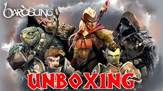 BARDSUNG Legends of the Ancient Forge  Unboxing and Overview [upl. by Solakcin]