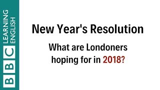 How to talk about New Years Resolutions [upl. by Honoria]