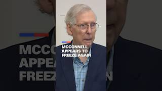 Mitch McConnell appears to freeze again [upl. by Benedikt]