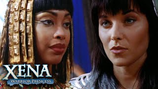 Xena Meets Cleopatra  Xena Warrior Princess [upl. by Gusba]