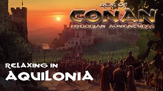 Age of Conan AQUILONIA  Relaxing Music amp AI Images [upl. by Connors]