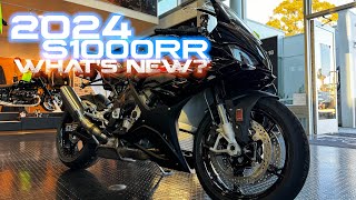 2024 BMW S1000RR Walk Around Whats Changed [upl. by Ramahs178]