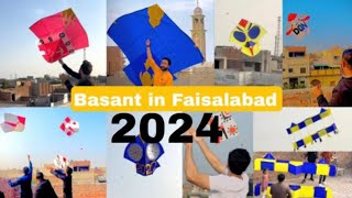 FAISALABAD BASANT 2k24❤️  IS DAFA DO BASANT HU GE 2223 or 2901 ki🔥  FULL MAZAYYYY👀foryoupage [upl. by Nayrbo]