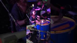 Kauã de 10 Anos Dando Show No Surdo Na Roda De Samba Do Cajú Pra baixo  Agosto 2017 BSP [upl. by Enajiram]