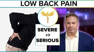 Neurosurgeon explains When is low back pain SERIOUS and you need to take action [upl. by Abehsile]