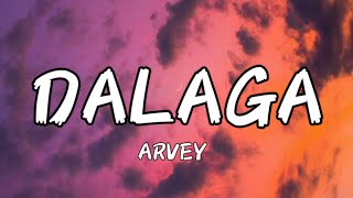 Dalaga  Arvey Lyrics [upl. by Eerb]