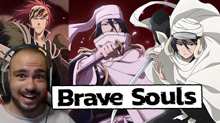 FINALLY HERE TYBW Byakuya Rukia and Renji Banner Reaction amp Gameplays Bleach Brave Souls [upl. by Arec]